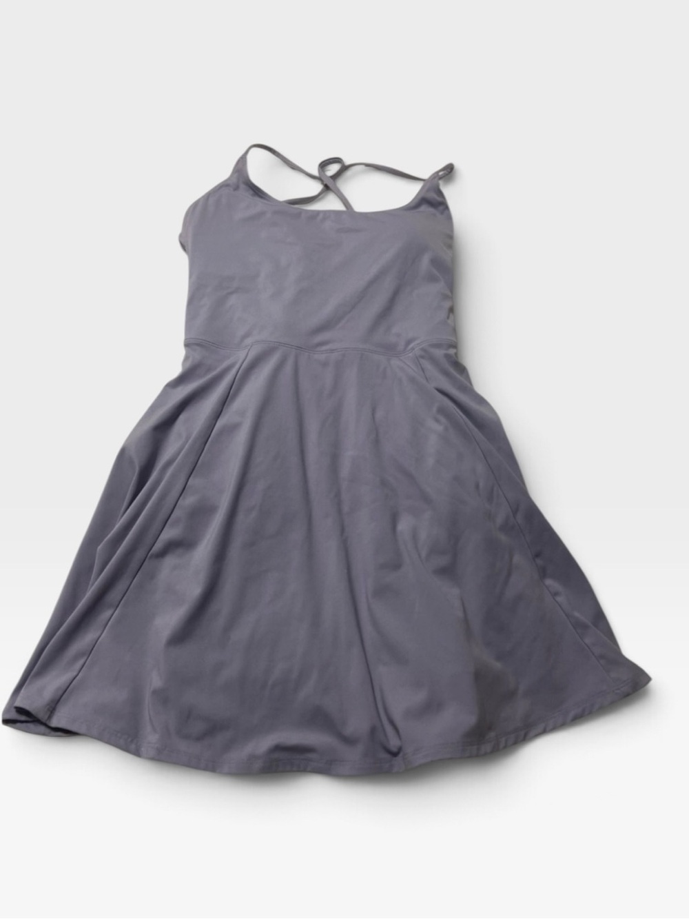 Gilly Hicks Active Strap Dress Women’s Small NWOT Built-In Shorts Pocket Pleated